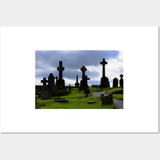 Old Irish cemetery Posters and Art